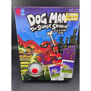 Dog Man The Scarlet Shedder Flip-O-Rama Card Game 6+ & Up By University Games